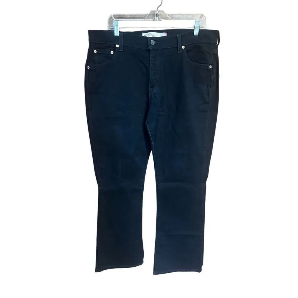 Levi Womans 515 Bootcut Black Jeans Sz 16